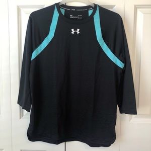 Men’s Under Armour  fitted 3/4 sleeve shirt